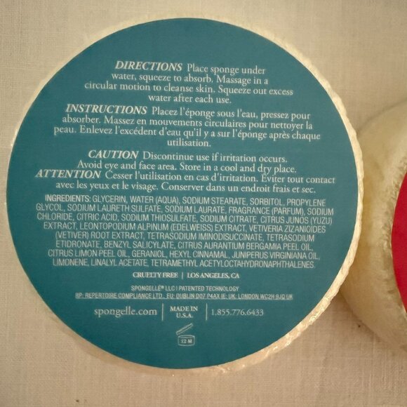 Spongelle Bath Trio Gift Set Body Wash Infused Buffers Holiday Self Care Spa Box - Picture 9 of 16